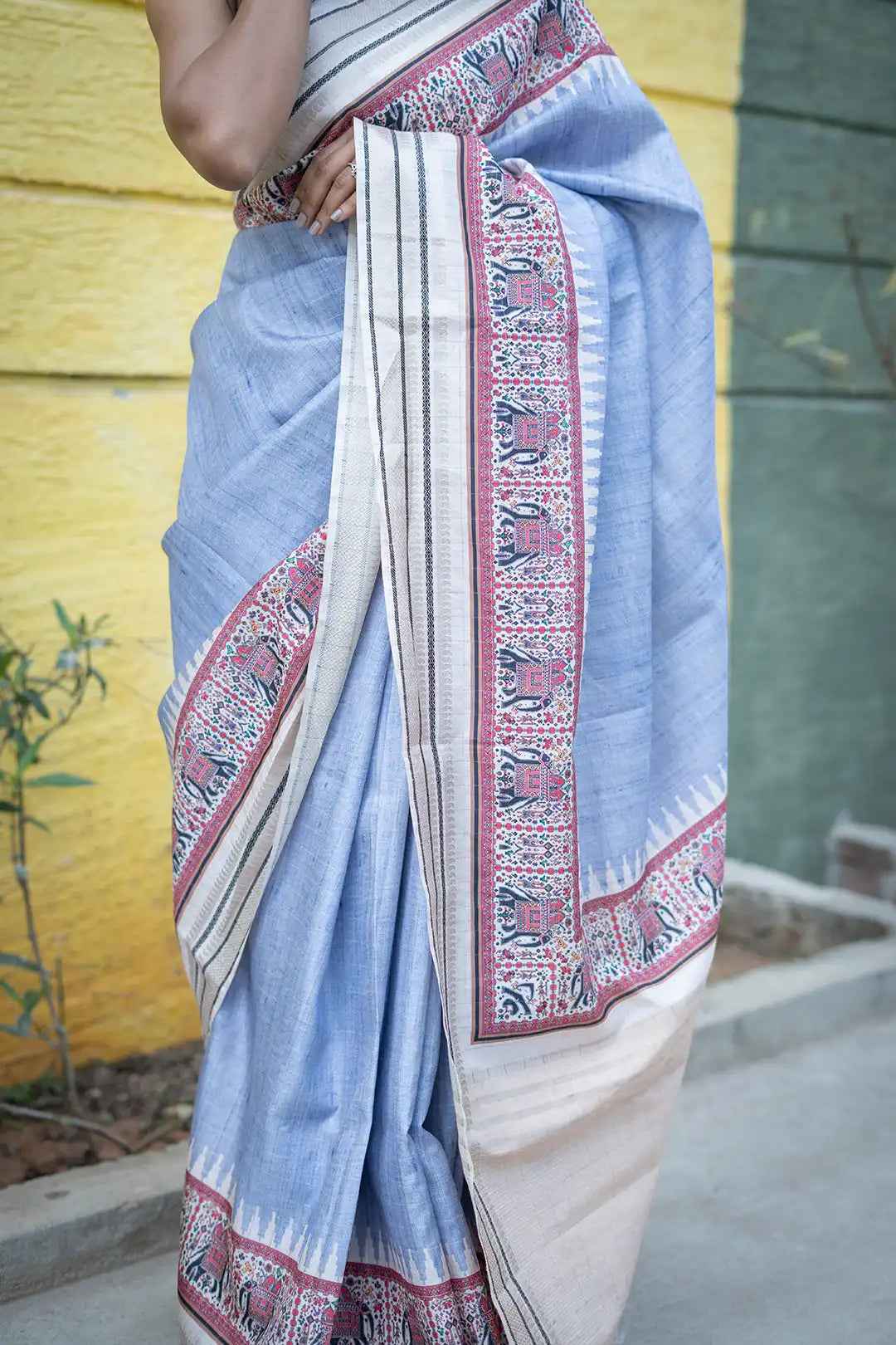 Tussar saree