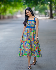 Kalamkari Cotton Made Frock