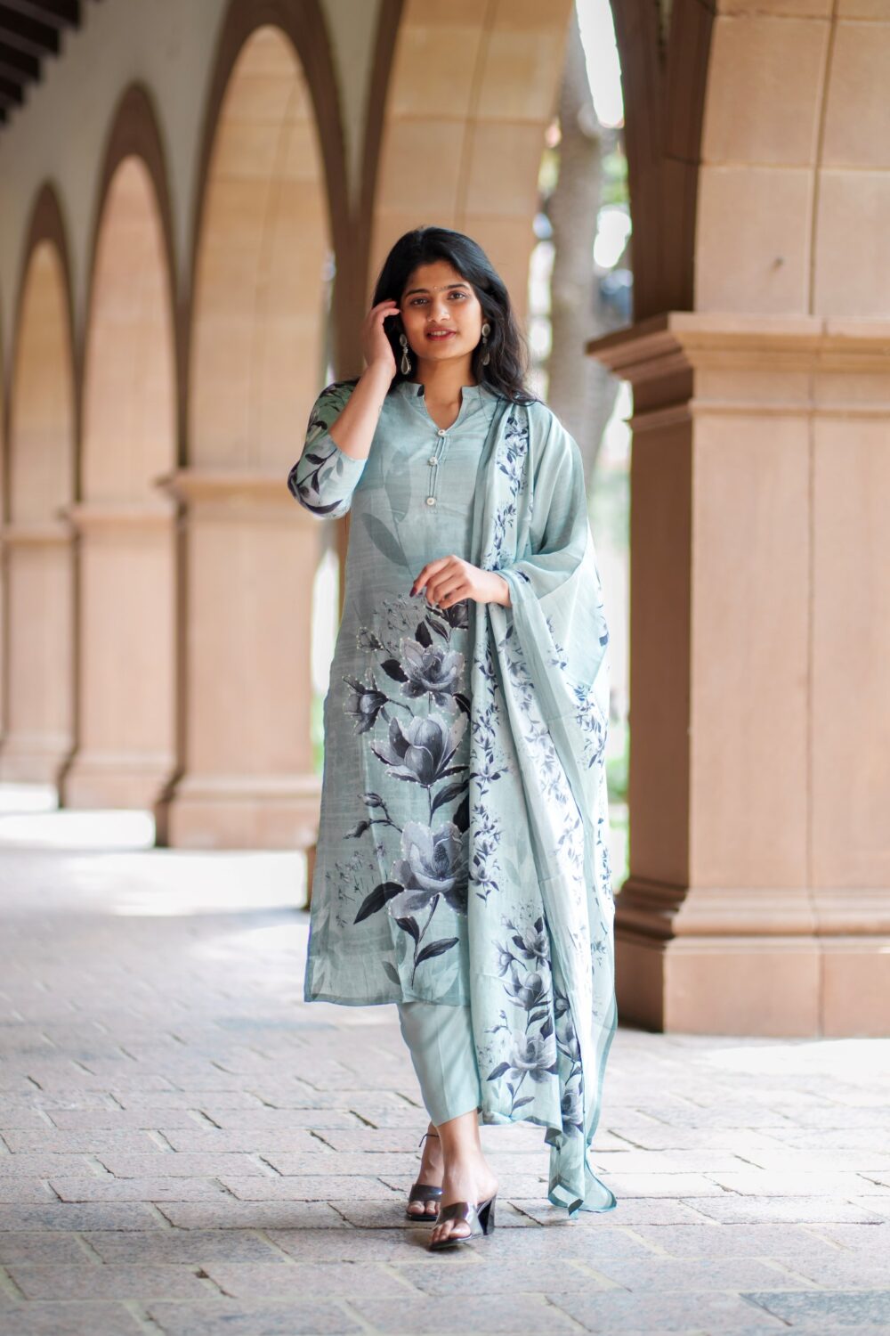 Light Pastel green Viscose Set